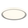 Brilliant plafón LED Carloz, forma plana circular, luz cálida 3000 Kelvin, con memoria