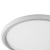 Brilliant plafón LED Carloz, forma plana circular, luz cálida 3000 Kelvin, con memoria