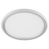 Brilliant plafón LED Carloz, forma plana circular, luz cálida 3000 Kelvin, con memoria