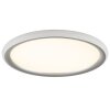 Brilliant plafón LED Carloz, forma plana circular, luz cálida 3000 Kelvin, con memoria