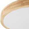 Brilliant plafón LED Moreen, plano y redondo, temperatura de color regulable 2700-6500 Kelvin
