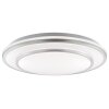 Brilliant Leuchten plafón LED Luciano, aros concéntricos, 4000 Kelvin blanco neutro