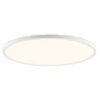 Brilliant plafón LED Samora plano y redondo, temperatura de color regulable 2700-6500 Kelvin