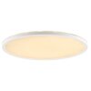 Brilliant plafón LED Samora plano y redondo, temperatura de color regulable 2700-6500 Kelvin