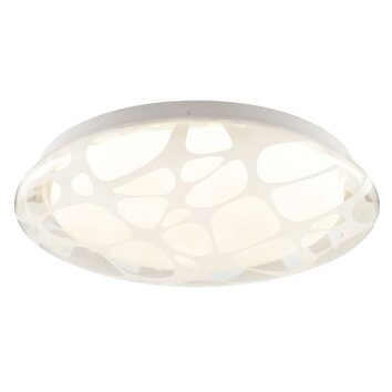 Brilliant plafón Marenga LED plano, temperatura de color regulable 2700-4000 Kelvin