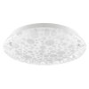 Brilliant plafón LED Bania con calado, temperatura de color regulable 2700-4000 Kelvin