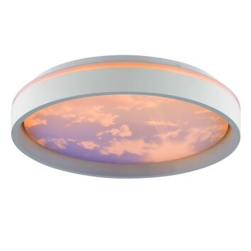 Brilliant plafón LED Sky-Dream, regulable con mando, luz ajustable 3000-6500 Kelvin