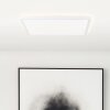 Brilliant plafón LED Tanida blanco, temperatura de color regulable 3000-6500 Kelvin