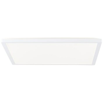 Brilliant plafón LED Tanida blanco, temperatura de color regulable 3000-6500 Kelvin