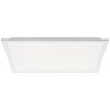 Brilliant Leuchten Plafón LED cuadrado Trevis moderno blanco, luz neutra de 4000 Kelvin