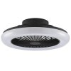 Brilliant plafón LED redondo Montero, regulable por mando, luz ajustable 2700-6500 Kelvin