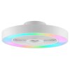 Brilliant plafón blanco LED Catania, temperatura de color regulable 2700-6500 Kelvin