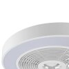 Brilliant plafón blanco LED Catania, temperatura de color regulable 2700-6500 Kelvin