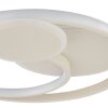 Brilliant Plafón LED Runda, anillos superpuestos, memoria, 3000 Kelvin blanco cálido