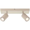 Brilliant Leuchten foco de techo orientable Jello en champán, luz cálida 3000 Kelvin