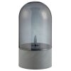 Brilliant lámpara de mesa LED Illusion con cúpula ahumada, luz cálida de 2500 Kelvin