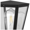 Brilliant Aplique de pared Westcliff, farol trapezoidal para la entrada de la casa, IP44