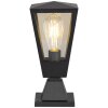 Brilliant Leuchten Baliza de exterior tipo farol Westcliff, cuerpo trapezoidal antracita