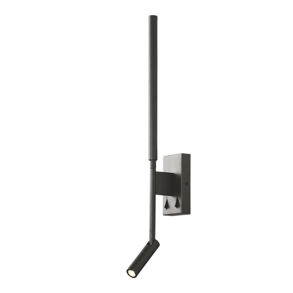 Aplique Mantra TORCH LED Negro, 2 luces main product photo