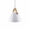 Design For The People by Nordlux Strap Lámpara Colgante Blanca, 1 luz