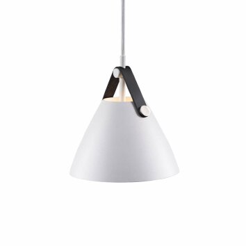 Design For The People by Nordlux Strap Lámpara Colgante Blanca, 1 luz