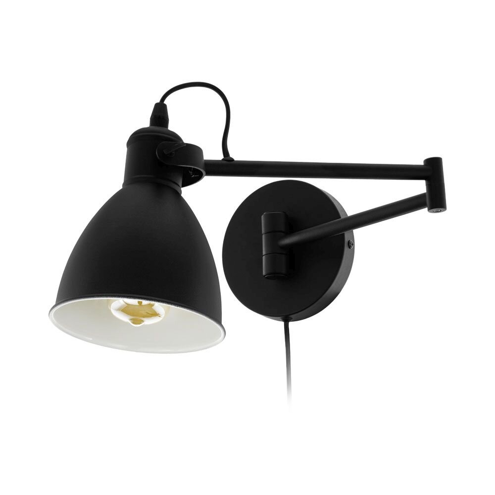 Eglo SAN PERI Aplique Negro, 1 luz main product photo