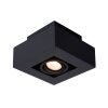 Foco de techo Lucide XIRAX LED Negro, 1 luz