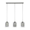 Hoefhaven Lámpara Colgante Acero bruñido, 3 luces