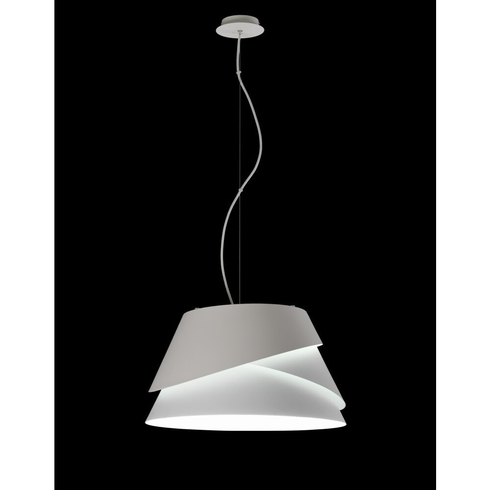 Mantra ALBORAN Lámpara Colgante Blanca, 3 luces main product photo