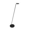 Steinhauer Turound Lámpara de Pie LED Acero inoxidable, Negro, 1 luz