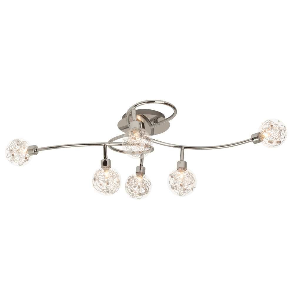 Brilliant Joya Lámpara de techo Cromo, 6 luces main product photo