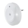 Eglo TINEO Foco con interruptor LED Blanca, 2 luces, Sensor de movimiento