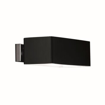 Ideal Lux BOX Aplique Negro, 2 luces