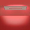 Leuchten-Direkt RECESS Lámpara de Techo LED Blanca, 2 luces, Mando a distancia, Cambia de color