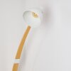 Higashi Lámpara de Pie Madera clara, Blanca, 1 luz