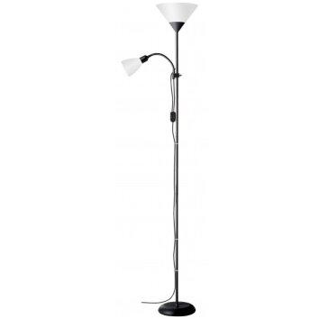 Brilliant Spari Lámpara de pie Negro, 2 luces