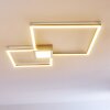 Narpes Lámpara de Techo LED Níquel-mate, 1 luz