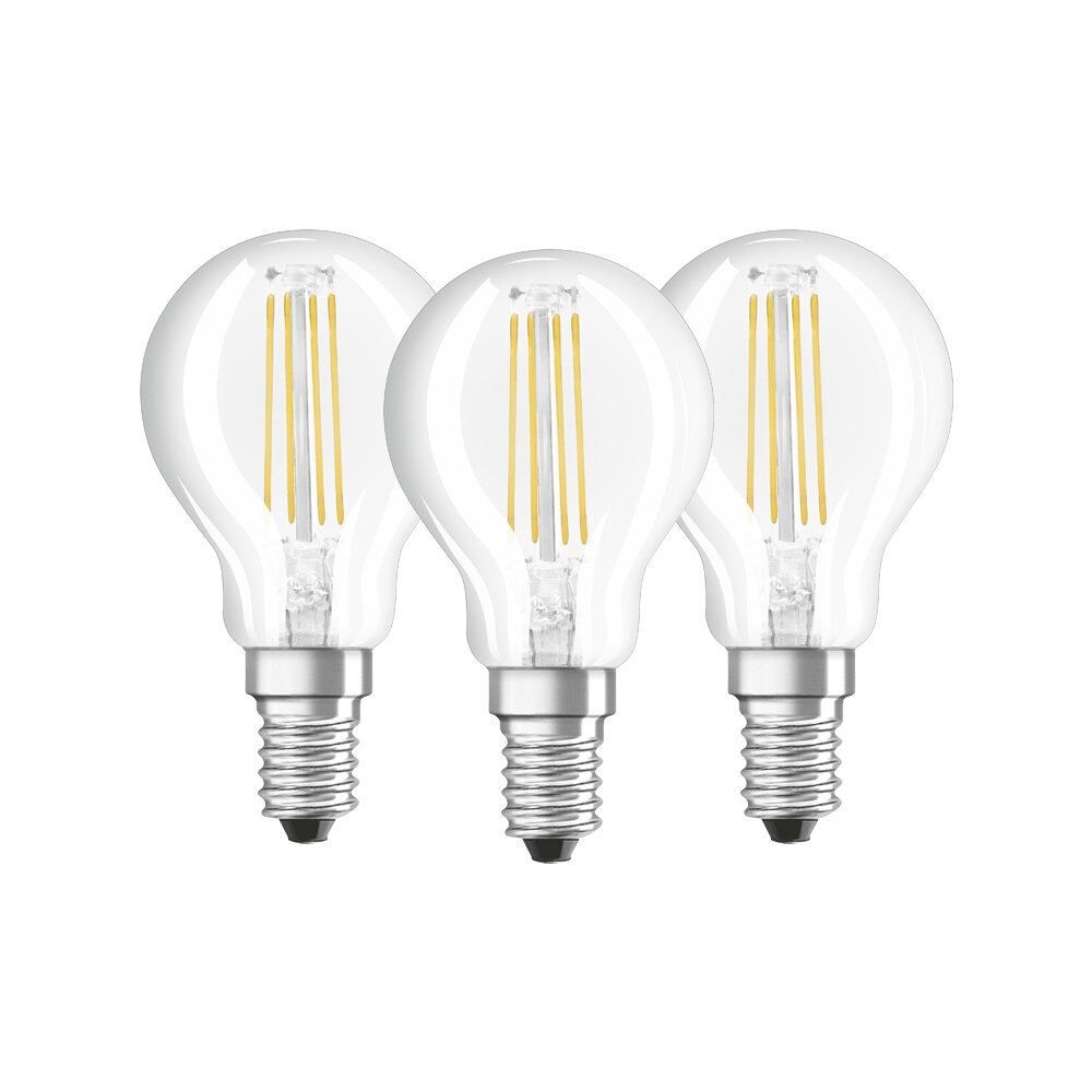 Osram LED E14 4,5 Watt 2700 Kelvin 470 Lumen Paquete de 3 main product photo