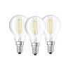 Osram LED E14 4,5 Watt 2700 Kelvin 470 Lumen Paquete de 3