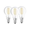 Osram LED E14 4,5 Watt 2700 Kelvin 470 Lumen Paquete de 3