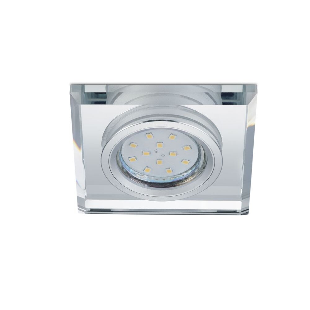 Lámpara empotrable Trio Leuchten PIRIN Cromo, 1 luz main product photo