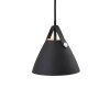 Design For The People by Nordlux Strap Lámpara Colgante Negro, 1 luz