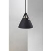 Design For The People by Nordlux Strap Lámpara Colgante Negro, 1 luz