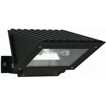 Albert 2111 Aplique para exterior Negro, 1 luz