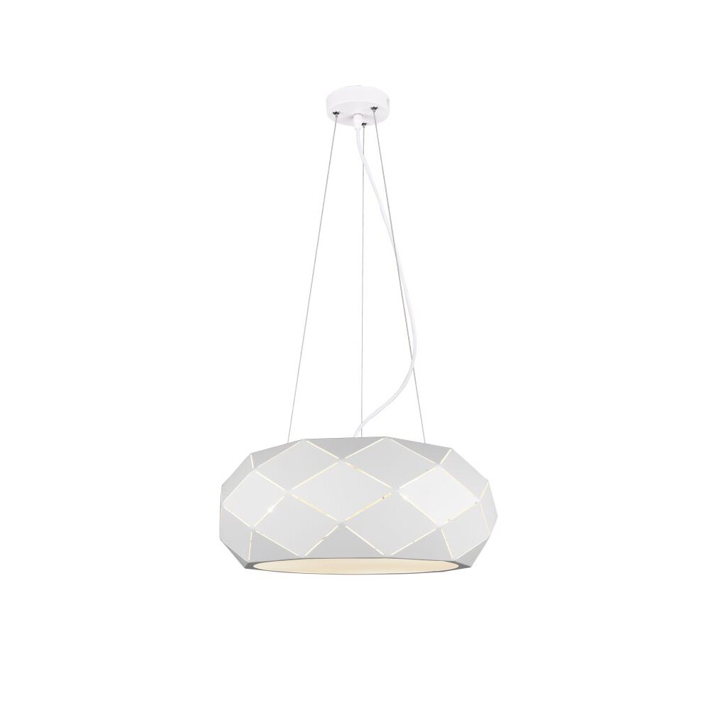 Lámpara Colgante Trio Leuchten ZANDOR Blanca, 3 luces main product photo