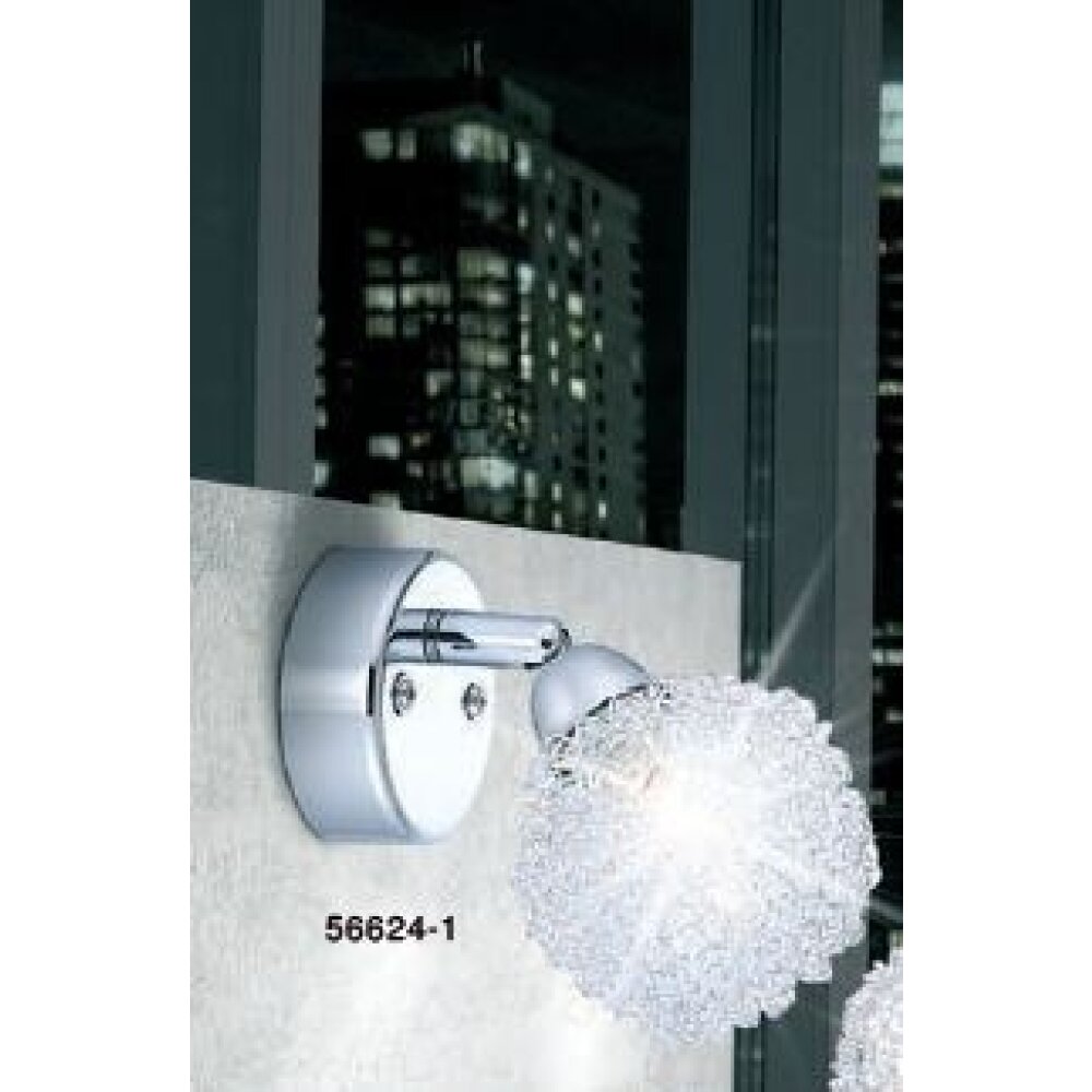 Globo ORINA Proyector Cromo, 1 luz main product photo