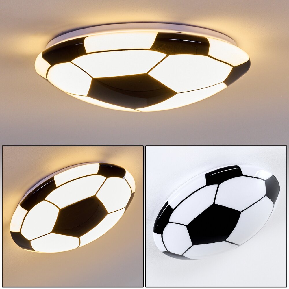 Sakka Lámpara de Techo LED Negro, Blanca, 1 luz main product photo