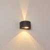 Windhoek Aplique para exterior LED, 2 luces
