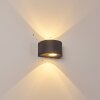 Windhoek Aplique para exterior LED, 2 luces