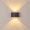 Windhoek Aplique para exterior LED, 2 luces